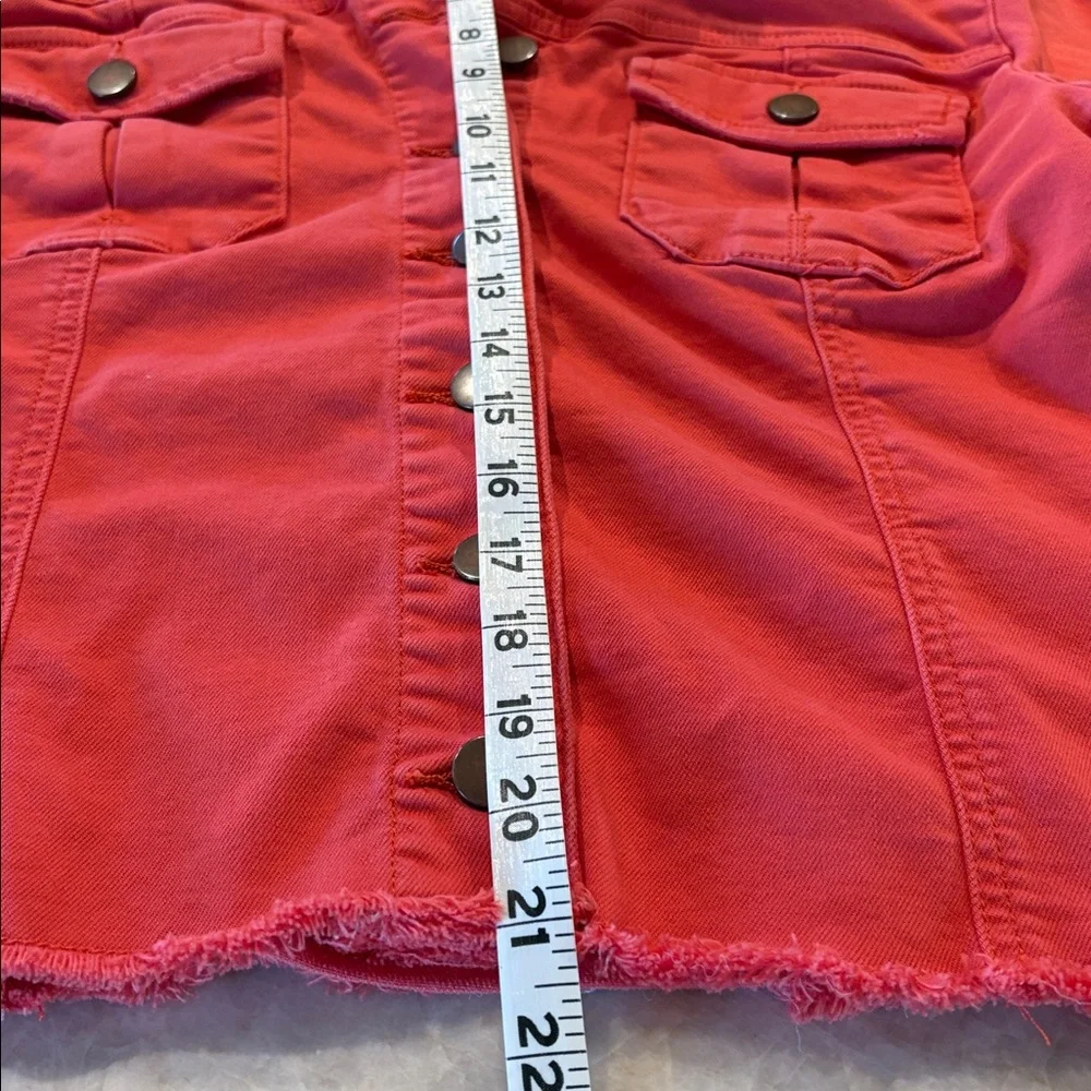 KUT women’s twill colored denim jacket. - Picture 13 of 16